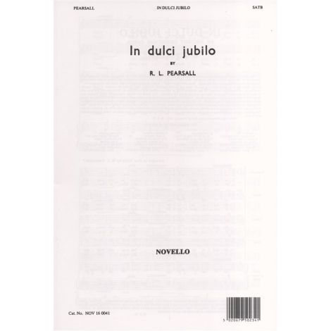 Robert Pearsall: In Dulci Jubilo (SATB)