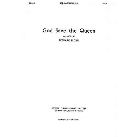 God Save The Queen (SATB)