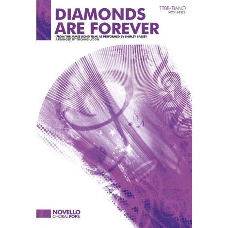 Don Black/John Barry: Diamonds Are Forever - TTBB/Piano
