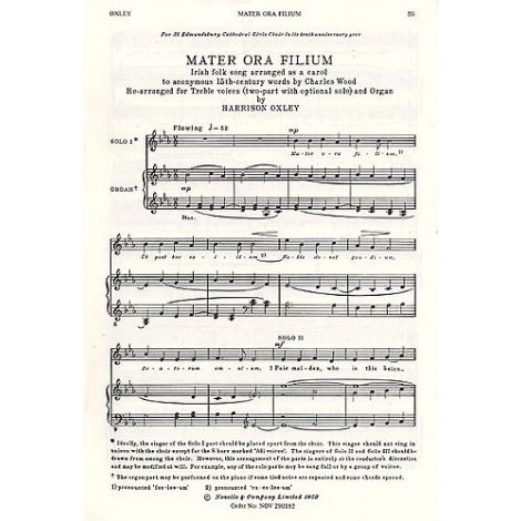Harrison Oxley: Mater Ora Filium