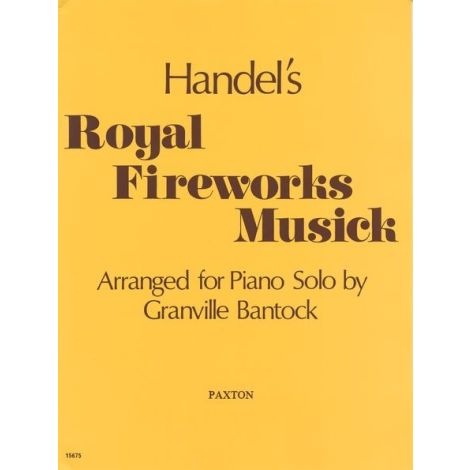 G.F. Handel: Royal Fireworks Music