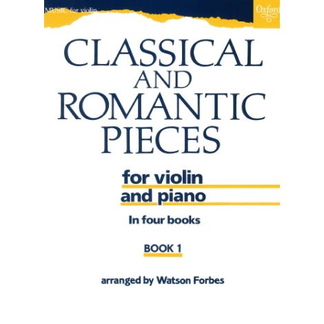 Classical and Romantic Pieces for Violin Book 1 (V
