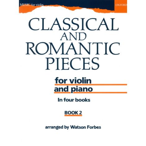 Classical and Romantic Pieces for Violin Book 2 (V