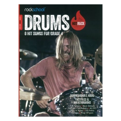 Rockschool Hot Rock Drums Grade 4 Book & Online Audio