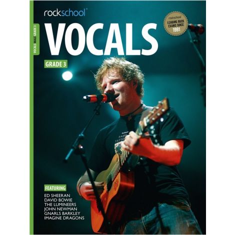 ROCKSCHOOL MALE VOCAL GRADE 3 VOICE BOOK & AUDIO ONLINE