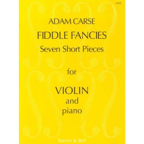 Carse: Fiddle Fancies. Violin & Piano