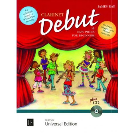 Clarinet Debut-12 Easy Pieces for Beginners (Pupil's Book)