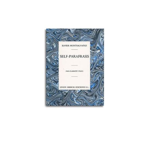 Xavier Montsalvatge: Self Parafrasis (Clarinet/Piano)