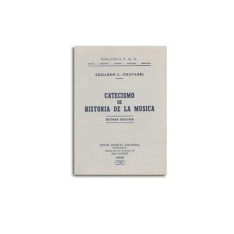 Catecismo De Historia De La Musica
