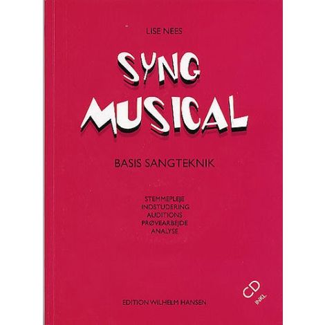 Lise Nees: Syng Musical (Bog Og Cd)