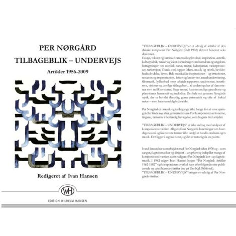 Per Norgard: Tilbageblik - Undervejs  (Artikler 1956-2009)          