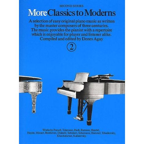 More Classics To Moderns Book 2 (Piano Solo)