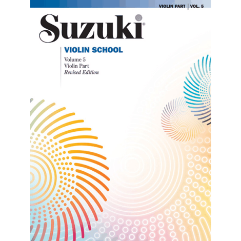 Suzuki Violin School - Volume 5 (Violin Part) Revised Edition