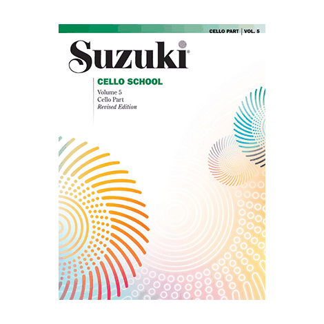 Suzuki Cello School: Cello Part Volume 5