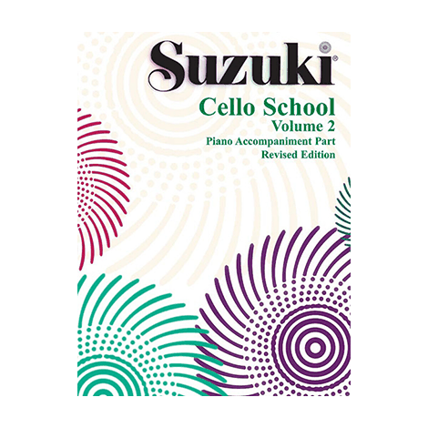 Suzuki Cello School - Volume 2 (Piano Accompaniment)