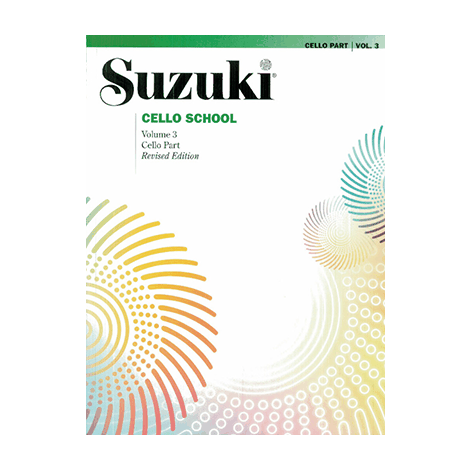 Suzuki: Cello School Volume 3 Revised Edition (Cello Part)