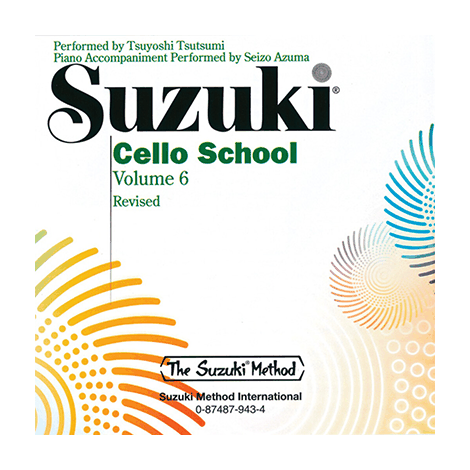 (CD) Suzuki Cello School Volume 6