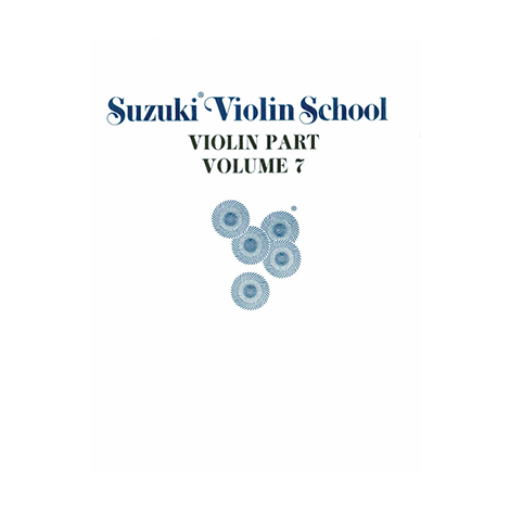 Suzuki Violin School - Volume 7 (Violin Part) Old Edition