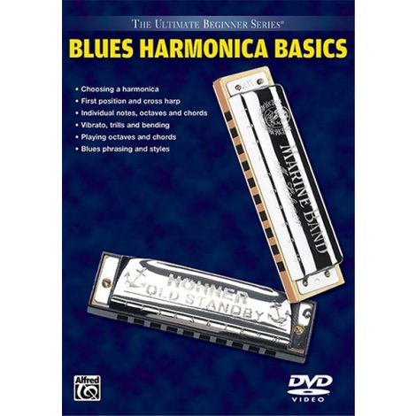Ultimate Beginner Series: Blues Harmonica Basics DVD