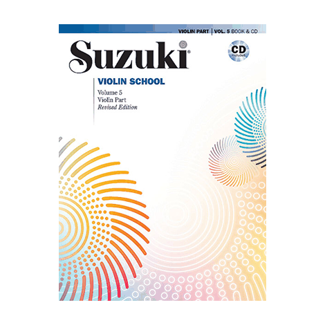 Suzuki Violin School - Volume 5 (Violin Part & CD) Revised Edition