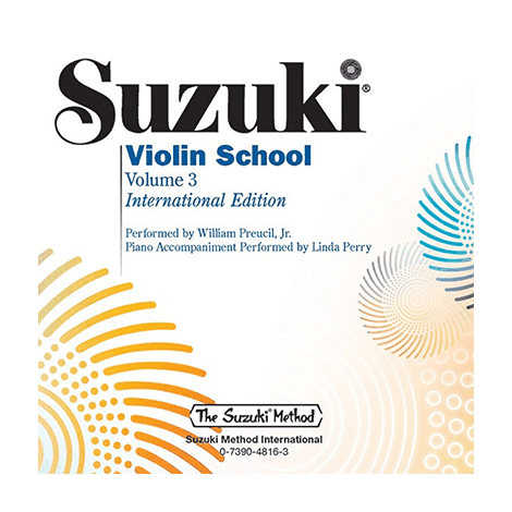 SUZUKI VIOLIN SCHOOL VOLUME 3