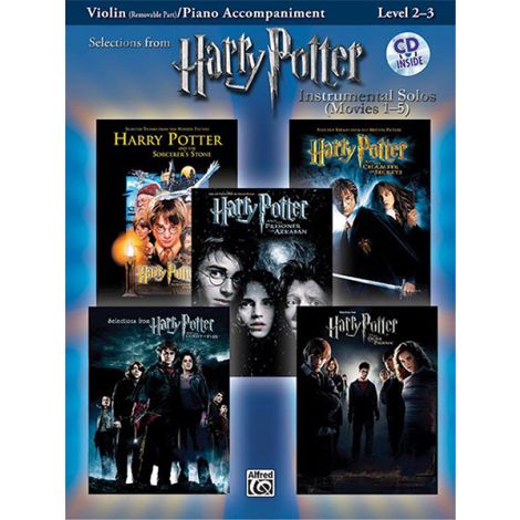 Harry Potter - Instrumental Solos (Movies 1-5) - Violin And Piano Accompaniment