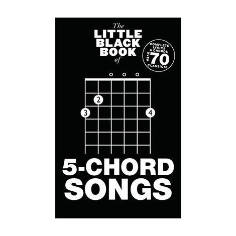THE LITTLE BLACK SONGBOOK OF 5-CHORD SONGS BK