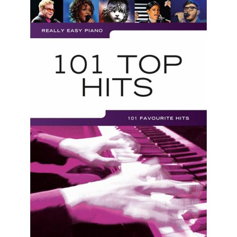 Really Easy Piano 101 Top Hits Piano Book