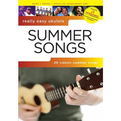 Really Easy Ukulele Summer Songs Uke Book & Online Media Soundcheck