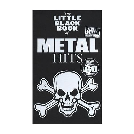 THE LITTLE BLACK SONGBOOK OF METAL HITS LYRICS & CHORDS