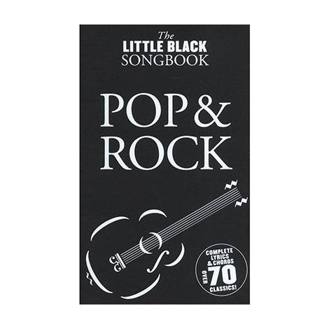 THE LITTLE BLACK SONGBOOK POP AND ROCK LYRICS & CHORDS DNO