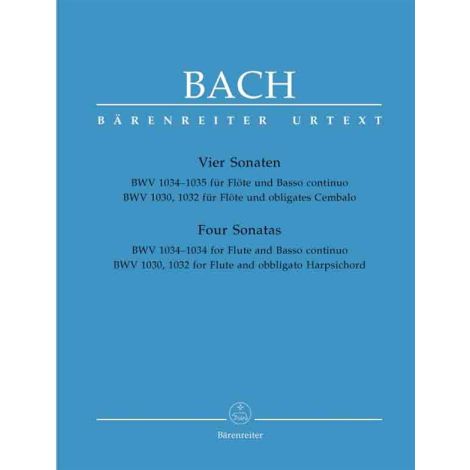 J.S. Bach: Four Flute Sonatas (Barenreiter Urtext Edition)