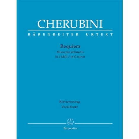 Cherubini Requiem In C Minor (Bärenreiter Urtext)
