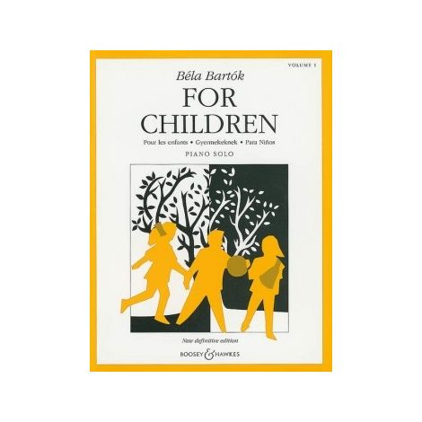 Bela Bartok - For Children, Vol. 1 (Piano)