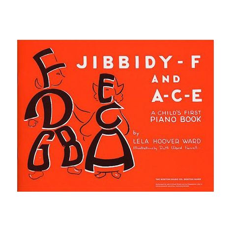 Jibbidy F And A-C-E First Piano Book