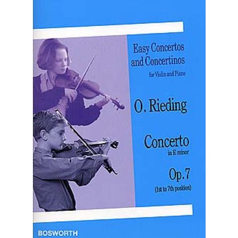 Rieding: Concerto In E Minor, Op.7 (Violin & Piano)