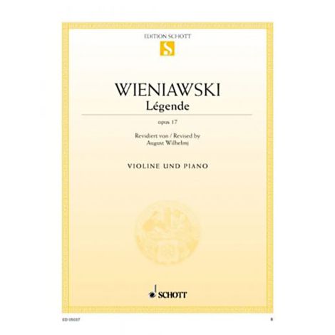 Wieniawski: Legende, Op.17 (Violin & Piano)