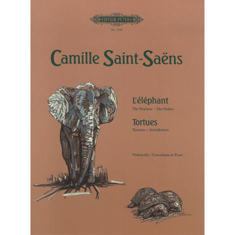 Camille Saint-Saens - The Elephant / Tortoises (Instrumental Solo) (Edition Peters)