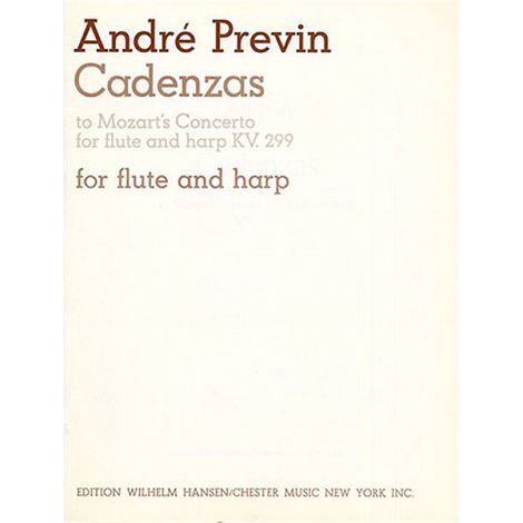 W.A. Mozart/Andre Previn: Cadenzas (Concerto For Flute And Harp K.299)