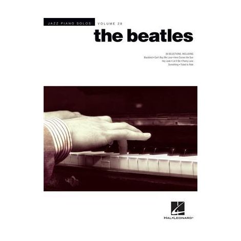 JAZZ PIANO SOLOS SERIES VOLUME 28: THE BEATLES