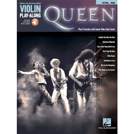 Queen: Violin Play-Along - Volume 68