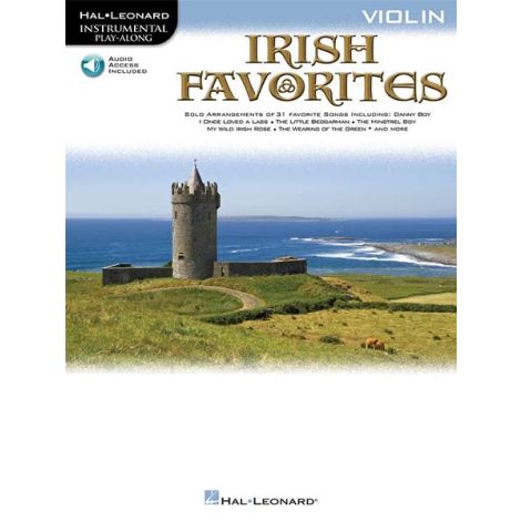 Instrumental Play-Along Irish Favorities Violin Book/CD