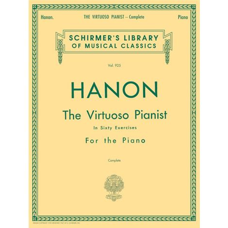Hanon: The Virtuoso Pianist (with English preface) (Edition Peters)