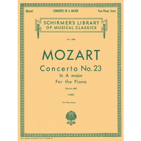 Wolfgang Amadeus Mozart: Piano Concerto No.23 In A Major
