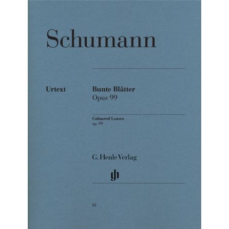 Schumann: Coloured Leaves (Bunte Blatter) Op. 99 (Henle)
