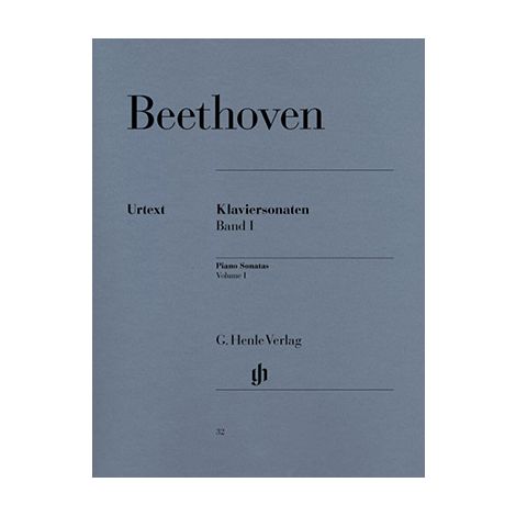Beethoven: Piano Sonatas - Volume 1 (Henle Urtext) Paperback