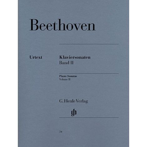 Beethoven: Piano Sonatas - Volume 2 (Henle Urtext)
