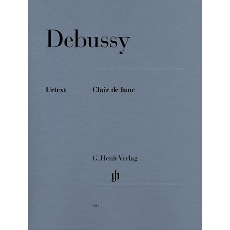 Claude Debussy: Clair De Lune (Henle Urtext)