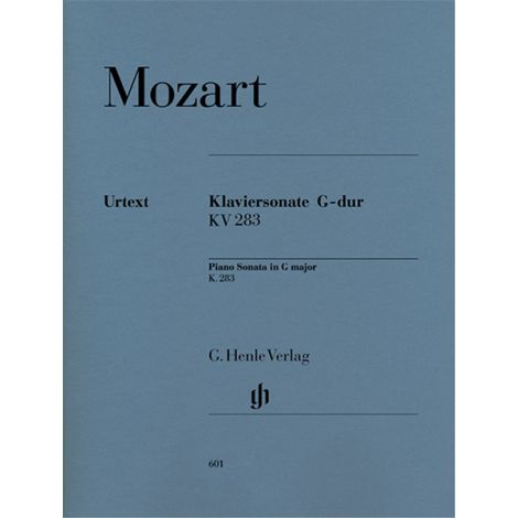 Mozart: Piano Sonata in G Major K 283 (Henle Urtext)