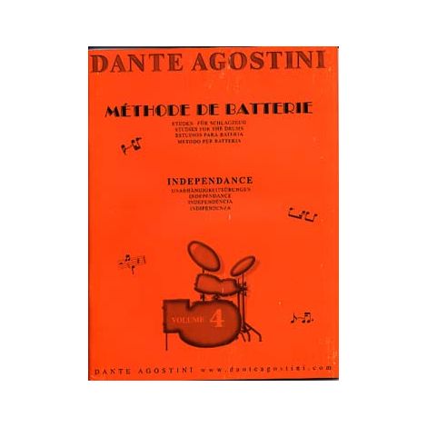 Dante Agostini: Methode de Batterie: Independance - Volume 4